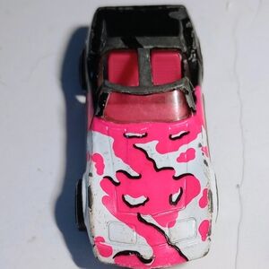Pink and Black Toy Car